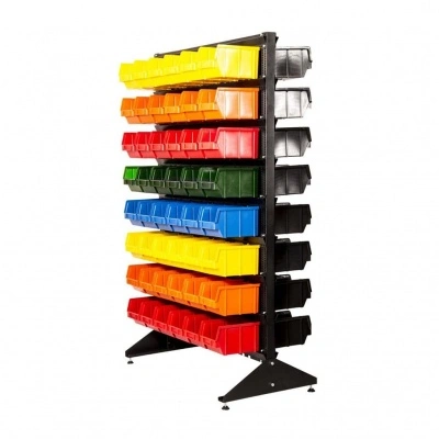 Стеллаж с пластиковыми ящиками 1502-0/0/8 CH-Kombo