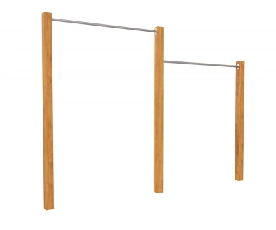 Турник двойной WOOD&SPORT «Реутов»