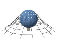 Сфера из EPDM крошки «Баббл Роуп - 1» с канатами