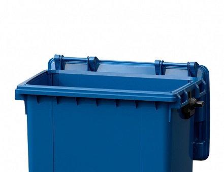 Мусорный контейнер 660л. на колесах с крышкой