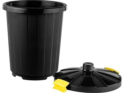 Бак 105л. с крышкой цв., арт. МБ-105 антрацит с крышкой, код: 28529