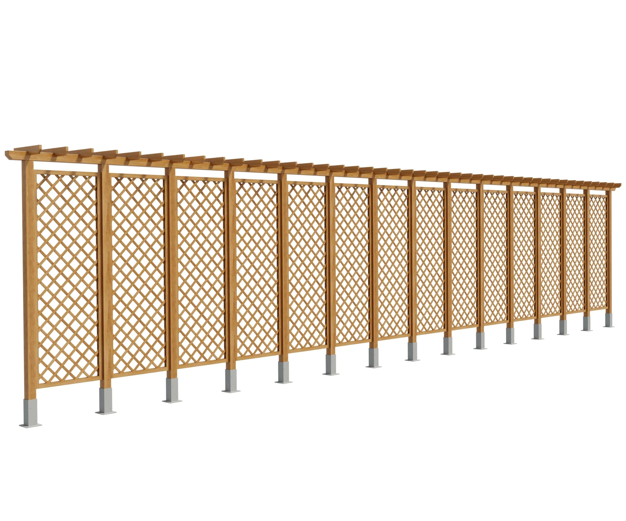 Шпалера «Ромб» 20,0 м (с покраской)