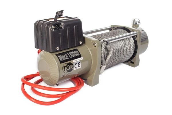 Лебедка автомобильная TOR ЛА SEC16800 г/п 7620 кг 28 м 12V