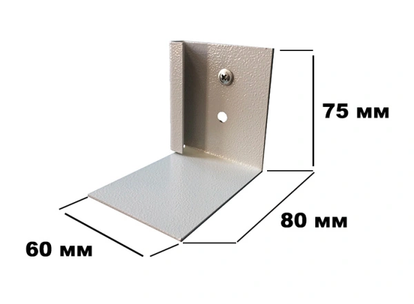 Комплект Стелла-техник Кронштейны-FOX-750 для коробов 101-104, под перфорацию 25мм,правый и левый