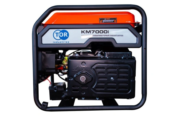 Генератор бензиновый инверторный 7,0 кВт 220В 25 л с электростартером TOR KM7000i