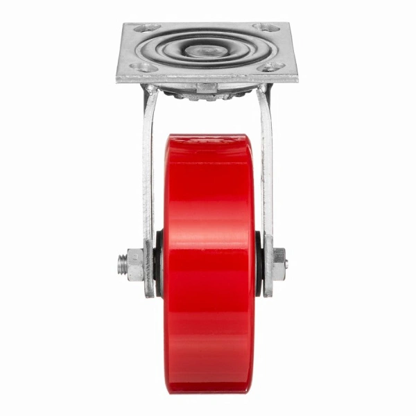 Колесо полиуретановое Стелла-техник 1043-152 поворотное, диаметр 152мм, грузоподъемность 360кг