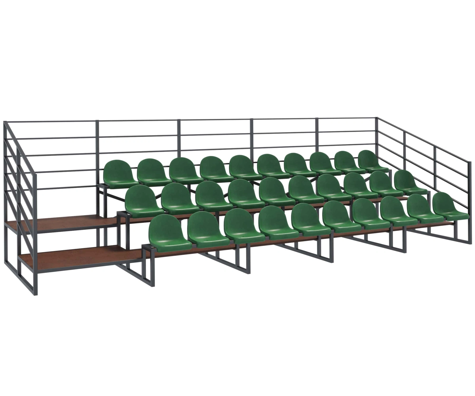 Трибуна трехрядная на 30 мест «Форум-30»