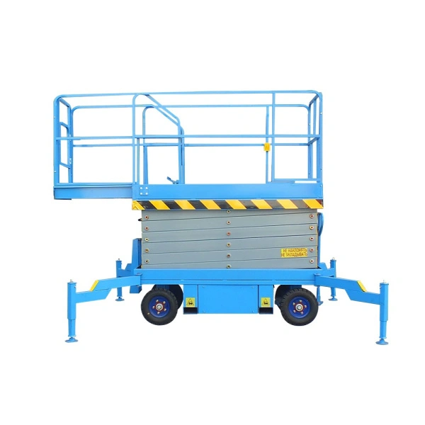 Подъемник ножничный самоходный 300 кг 16/18 м TOR SJY-0,3-16 DC аккумуляторный