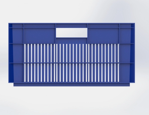 Ящик плодово-овощной 600х400х200, перфорированный 