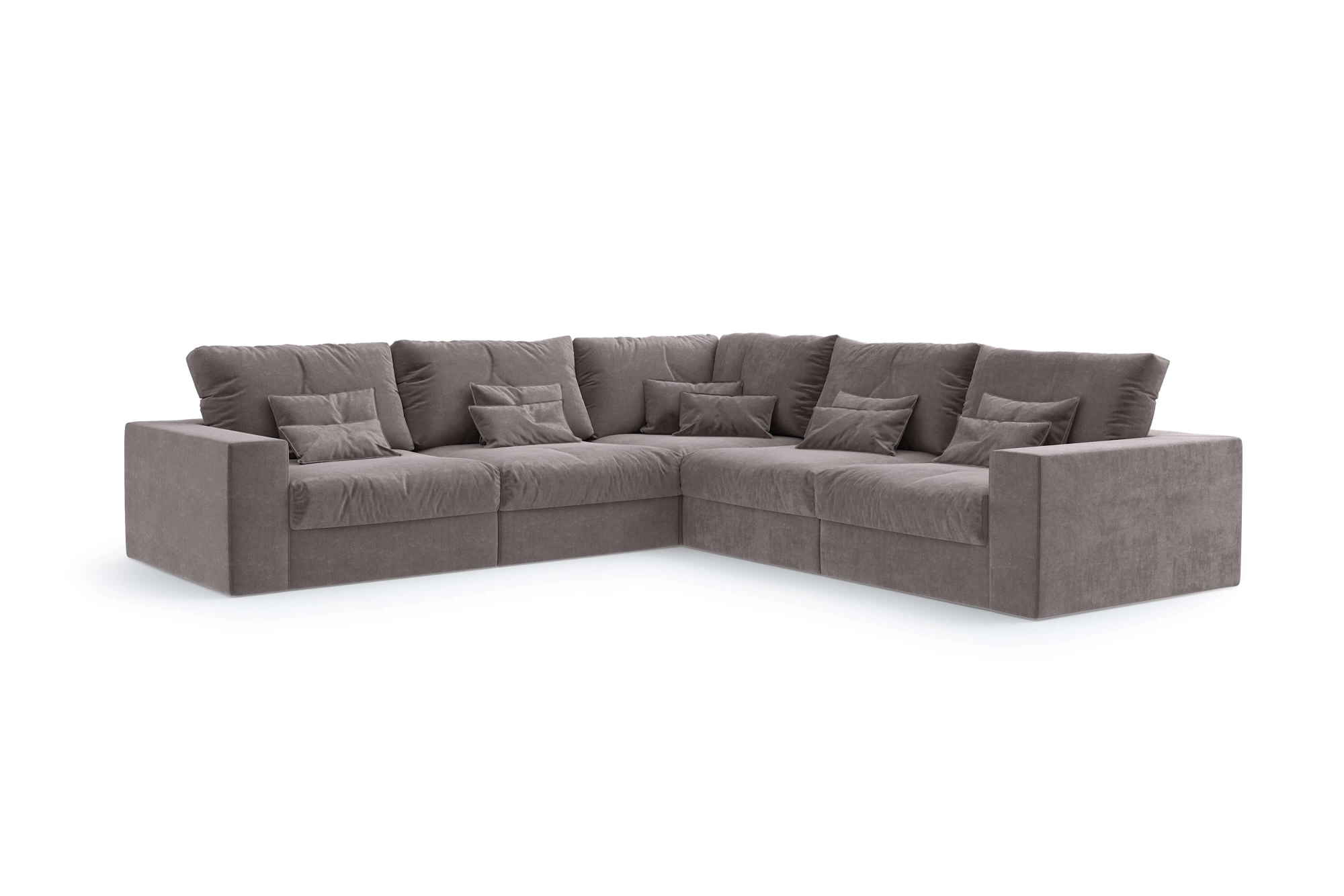 Диван Элизиум 5 модулей Вельвет-люкс - премиум