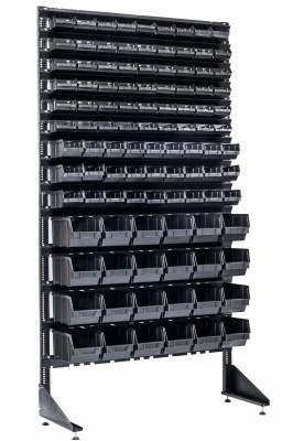 Стеллаж с пластиковыми ящиками 1801-6/3/4 CH