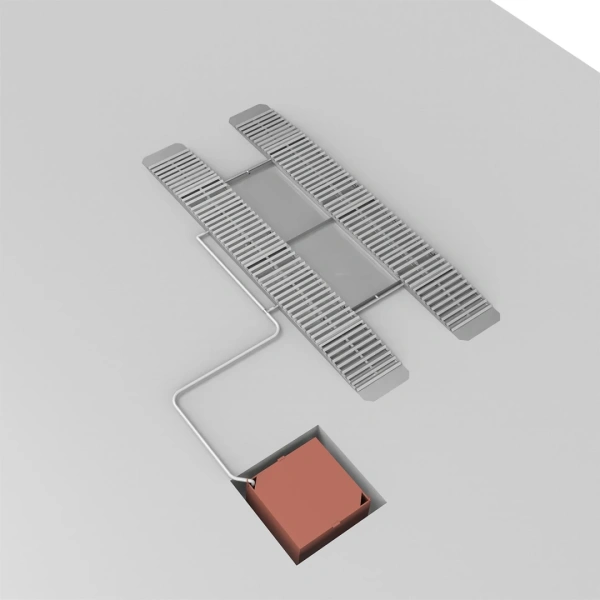 Эстакада разборная металлическая "Комфорт", 6м, грузоподъемность 50т, серая