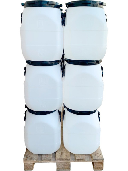 Бочка 40 литров квадратная, арт.: БПК 40 евростандарт, код: 26535