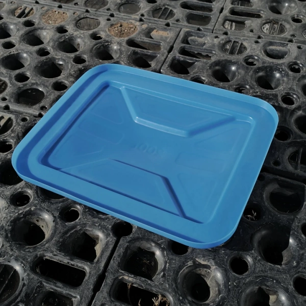 Ванна K 200л с крышкой синяя